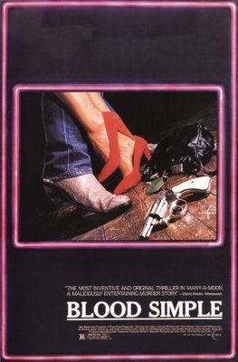 Blood Simple movie poster (1984) mouse pad