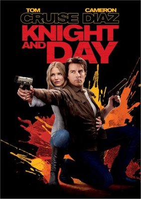 Knight & Day movie poster (2010) pillow