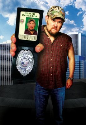 Larry the Cable Guy: Health Inspector movie poster (2006) poster with hanger