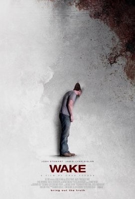 Wake movie poster (2010) wooden framed poster