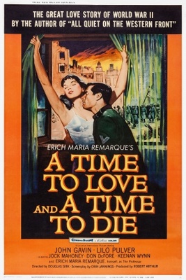 A Time to Love and a Time to Die movie poster (1958) tote bag