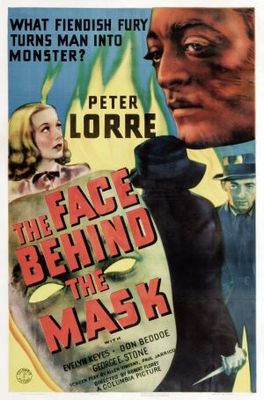 The Face Behind the Mask movie poster (1941) wooden framed poster