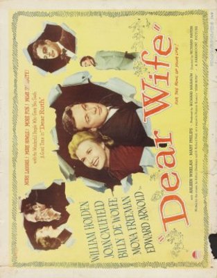 Dear Wife movie poster (1949) hoodie