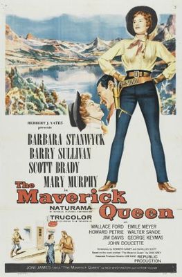The Maverick Queen movie poster (1956) pillow