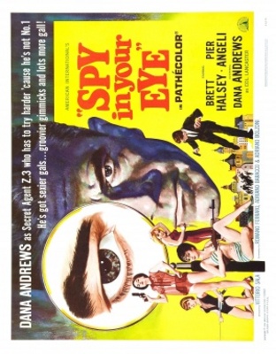 Berlino - Appuntamento per le spie movie poster (1965) poster with hanger