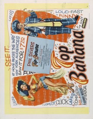Top Banana movie poster (1954) mouse pad
