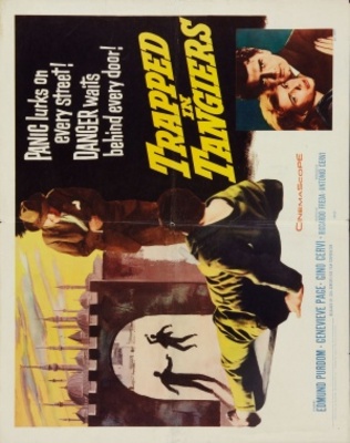 Agguato a Tangeri movie poster (1957) metal framed poster