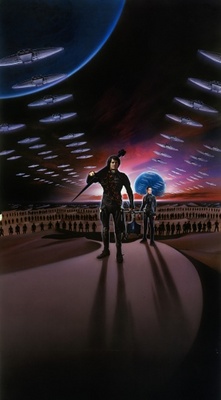 Dune movie poster (1984) metal framed poster