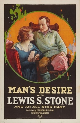 Man's Desire movie poster (1919) Mouse Pad MOV_99dfb66f