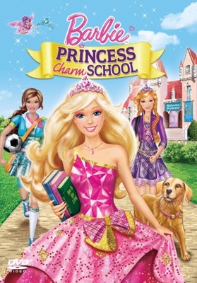 Barbie: Princess Charm School movie poster (2011) metal framed poster