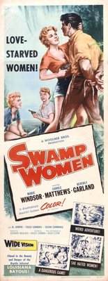 Swamp Women movie poster (1955) tote bag