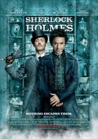 Sherlock Holmes movie poster (2009) Mouse Pad MOV_9a19b1f8