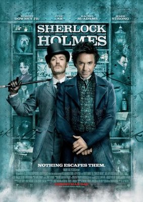 Sherlock Holmes movie poster (2009) puzzle MOV_9a19b1f8