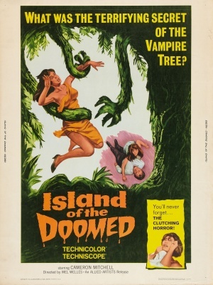 Isla de la muerte, La movie poster (1967) wooden framed poster