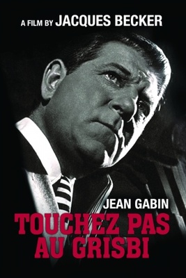 Touchez pas au grisbi movie poster (1954) poster with hanger