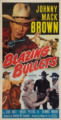 Blazing Bullets movie poster (1951) sweatshirt