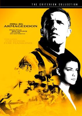 Armageddon movie poster (1998) metal framed poster