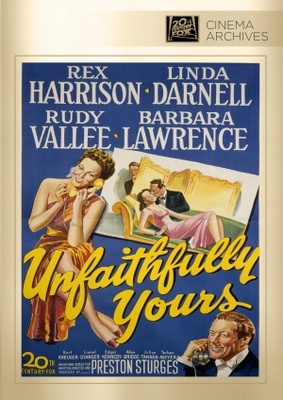 Unfaithfully Yours movie poster (1948) canvas poster
