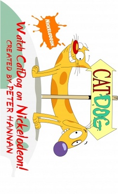 CatDog movie poster (1998) wooden framed poster