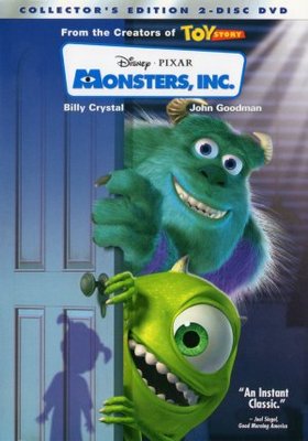 Monsters Inc movie poster (2001) Mouse Pad MOV_9a8024c0