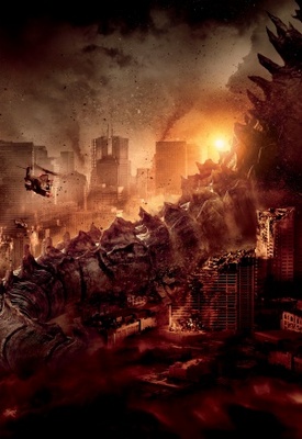 Godzilla movie poster (2014) puzzle MOV_9a8525ae