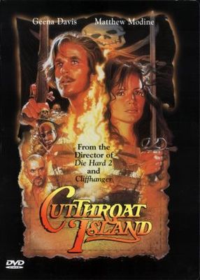 Cutthroat Island movie poster (1995) wood print