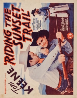 Riding the Sunset Trail movie poster (1941) mug