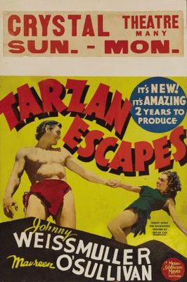 Tarzan Escapes movie poster (1936) sweatshirt