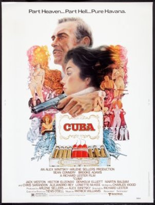 Cuba movie poster (1979) metal framed poster