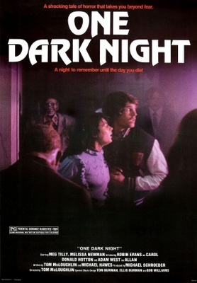One Dark Night movie poster (1982) t-shirt