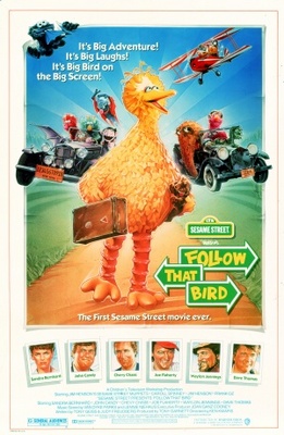 Sesame Street Presents: Follow that Bird movie poster (1985) t-shirt