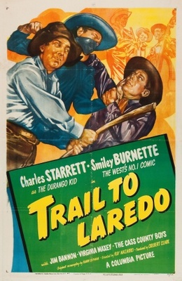 Trail to Laredo movie poster (1948) tote bag