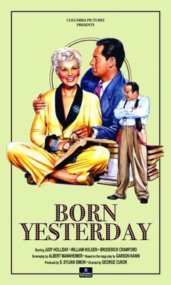 Born Yesterday movie poster (1950) poster with hanger