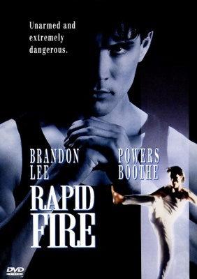 Rapid Fire movie poster (1992) Stickers MOV_9ad26a47