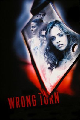Wrong Turn movie poster (2003) wooden framed poster