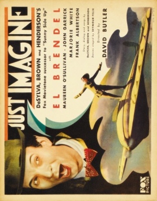 Just Imagine movie poster (1930) wood print