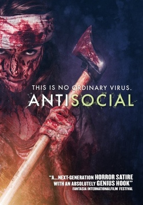Antisocial movie poster (2013) wood print