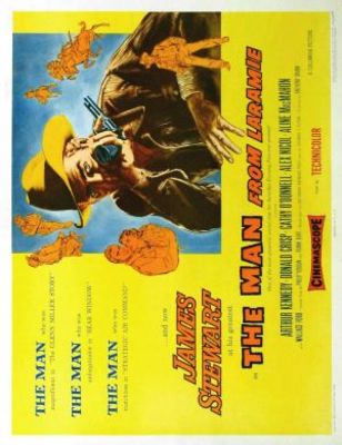 The Man from Laramie movie poster (1955) pillow