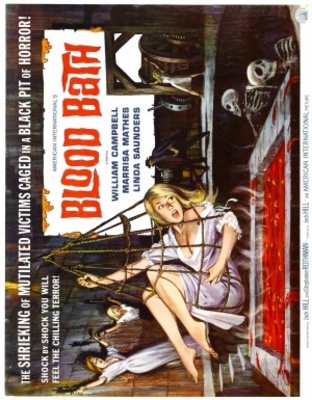 Blood Bath movie poster (1966) poster with hanger