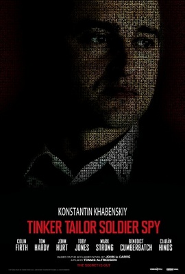 Tinker, Tailor, Soldier, Spy movie poster (2011) metal framed poster