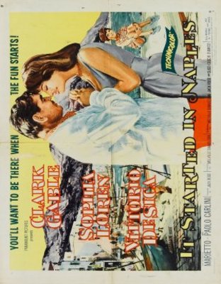 It Started in Naples movie poster (1960) mouse pad