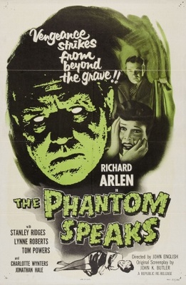 The Phantom Speaks movie poster (1945) pillow