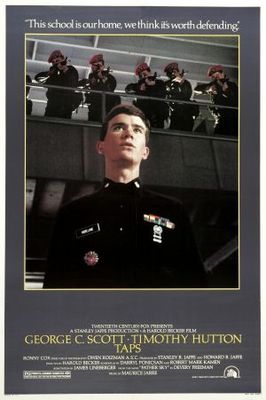 Taps movie poster (1981) canvas poster