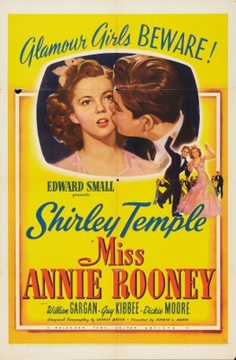 Miss Annie Rooney movie poster (1942) poster with hanger