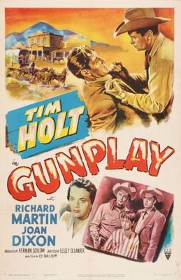 Gunplay movie poster (1951) t-shirt
