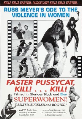 Faster, Pussycat! Kill! Kill! movie poster (1965) tote bag