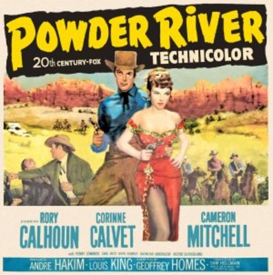 Powder River movie poster (1953) poster with hanger
