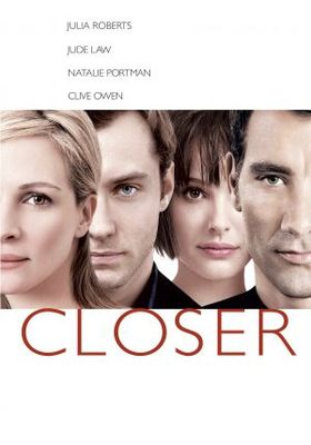 Closer movie poster (2004) sweatshirt