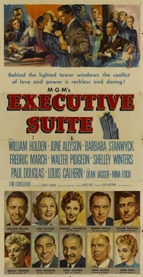 Executive Suite movie poster (1954) poster