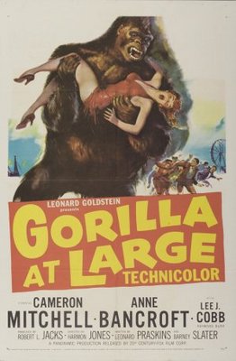 Gorilla at Large movie poster (1954) tote bag